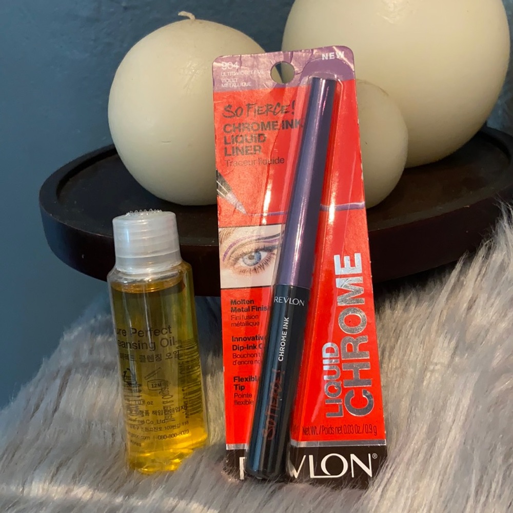 New Huangjisoo Cleaning Oil & Liquid Eye Liner